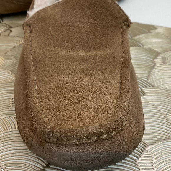 UGG Men\'s Brown Suede Ascot Slippers main image 2
